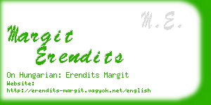 margit erendits business card